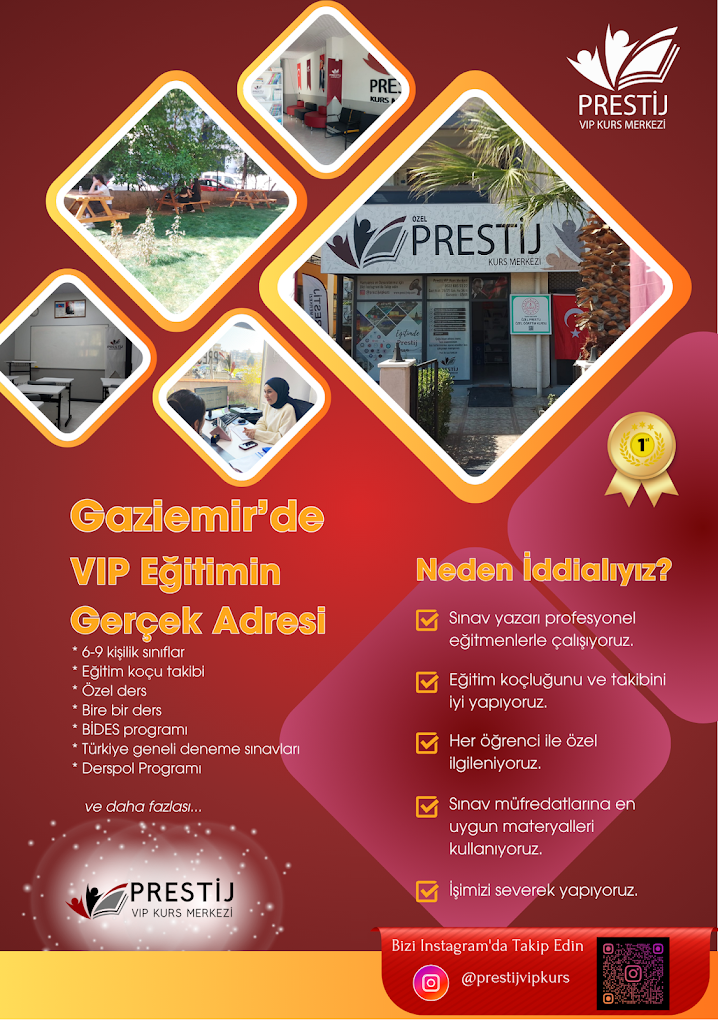 Gaziemir VIP Eğitim Broşür